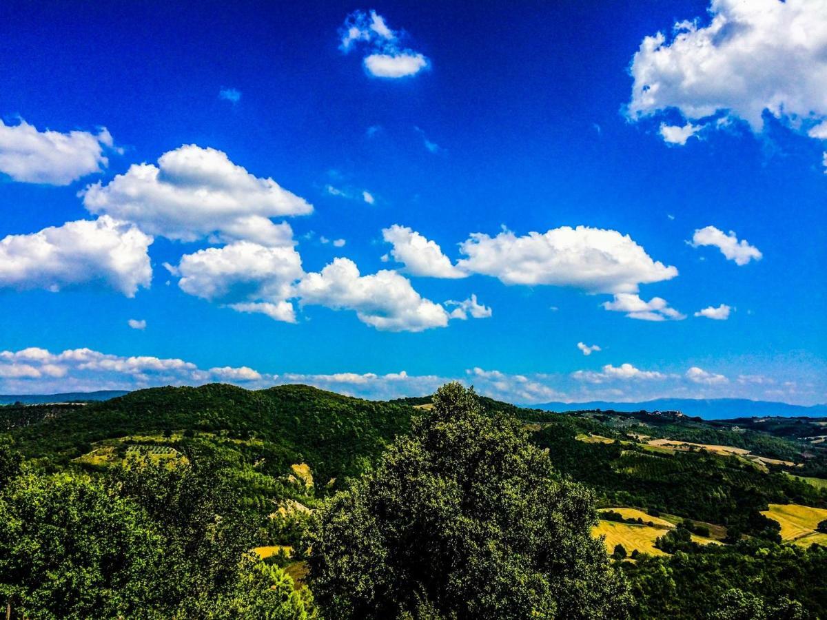 Umbria, "Casa Sagrantina" Con Piscina E Pergolato Appartement Collazzone Buitenkant foto